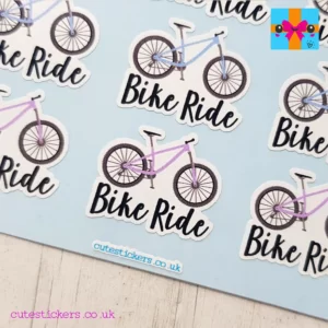 BIKE RIDE reminder planner stickers