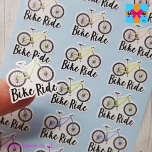 Bicycle RIDE reminder planner stickers