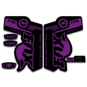 Fox 32 Talas Fork Stickers 2011 2014 hope purple