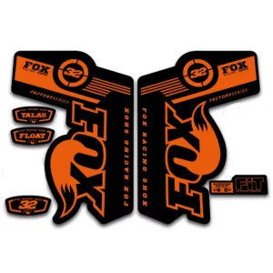 Fox 32 Talas Fork Stickers 2011 2014 orange