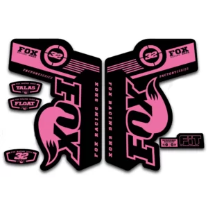 Fox 32 Talas Fork Stickers 2011 2014 pink