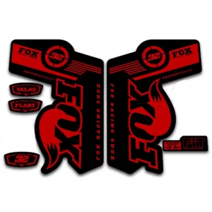 Fox 32 Talas Fork Stickers 2011 2014 red