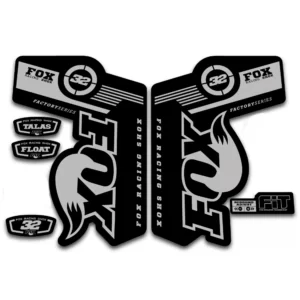 Fox 32 Talas Fork Stickers 2011 2014 silver