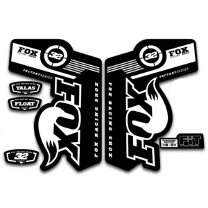 Fox 32 Talas Fork Stickers 2011 2014 white