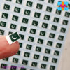 Pakistani Flag stickers