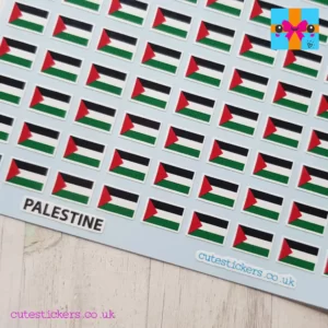 Palestine flag stickers