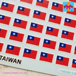 Taiwanese Flag stickers
