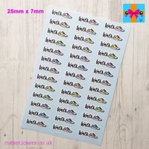 Walk Planner Stickers