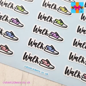 Walking Planner Stickers