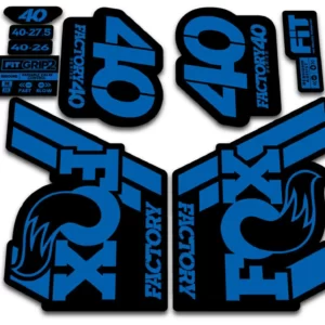 fox 40 2018 grip 2 fork stickers hope blue