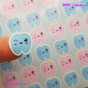 tooth planner stickers