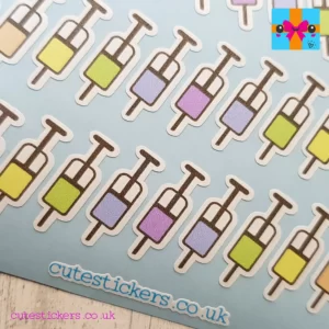 vaccination planner stickers