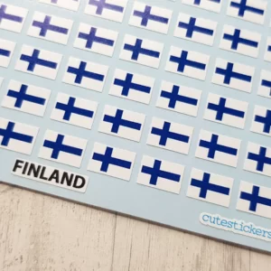 finland flag stickers