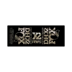 FOX FLOAT DHX2 2017 2020 rear shock sticker camo