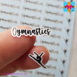 Gymnastics Planner Stickers