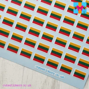 Lithuania Flag stickers