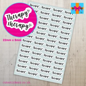 therapy planner stickers