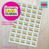 governor training planner stickers