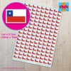 Chile Flag Stickers