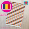 Romania flag stickers