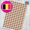 Belgium Flag Stickers