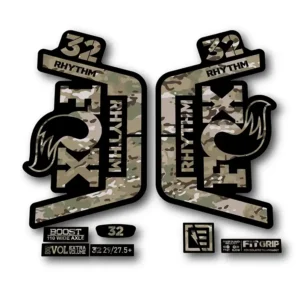 Fox 32 Rhythm Fork Stickers 2018 2019 camo