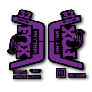 Fox 32 Rhythm Fork Stickers 2018 2019 hope purple