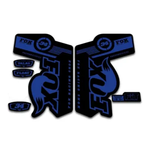 Fox 34 Talas Fork Stickers 2011 2014 hope blue