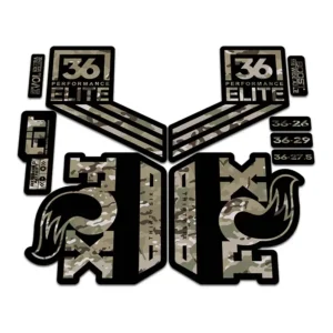 Fox 36 Performance Elite Fork Stickers 2018 camo