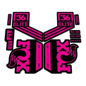 Fox 36 Performance Elite Fork Stickers 2018 fluorescent pink