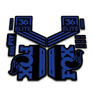Fox 36 Performance Elite Fork Stickers 2018 hope blue