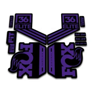 Fox 36 Performance Elite Fork Stickers 2018 hope purple