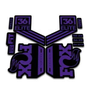 Fox 36 Performance Elite Fork Stickers 2018 hope purple