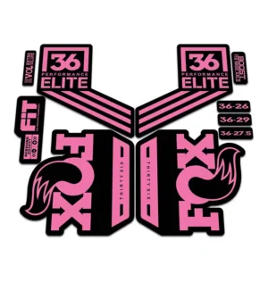 Fox 36 Performance Elite Fork Stickers 2018 pink