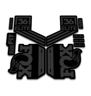 Fox 36 Performance Elite Fork Stickers 2018 stealth