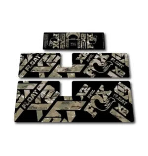 Fox Float X2 Rear Shock Stickers 2021 2023 camo