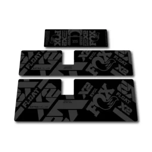 Fox Float X2 Rear Shock Stickers 2021 2023 stealth