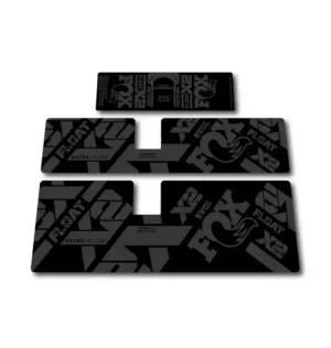 Fox Float X2 Rear Shock Stickers 2021 2023 stealth