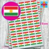 kurdistan flag stickers