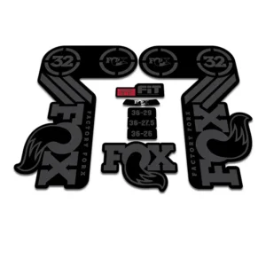 FOX 32 Heritage Fork Stickers 2015 stealth
