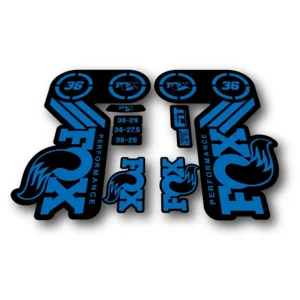 FOX 36 Heritage PERFORMANCE 2015 fork stickers blue