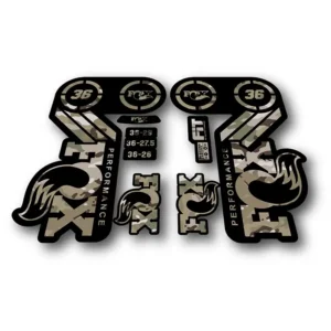 FOX 36 Heritage PERFORMANCE 2015 fork stickers camo