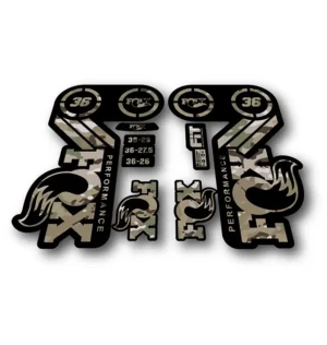 FOX 36 Heritage PERFORMANCE 2015 fork stickers camo