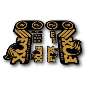 FOX 36 Heritage PERFORMANCE 2015 fork stickers gold