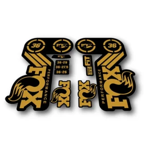 FOX 36 Heritage PERFORMANCE 2015 fork stickers gold