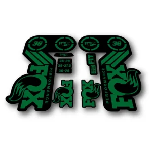 FOX 36 Heritage PERFORMANCE 2015 fork stickers green