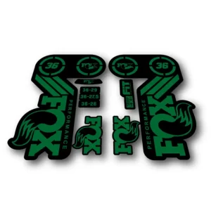FOX 36 Heritage PERFORMANCE 2015 fork stickers green