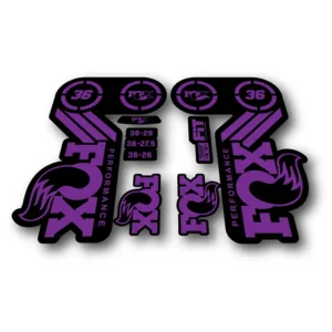 FOX 36 Heritage PERFORMANCE 2015 fork stickers purple