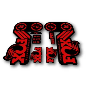 FOX 36 Heritage PERFORMANCE 2015 fork stickers red