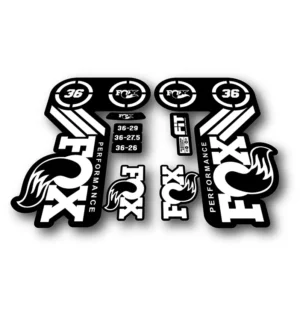 FOX 36 Heritage PERFORMANCE 2015 fork stickers white